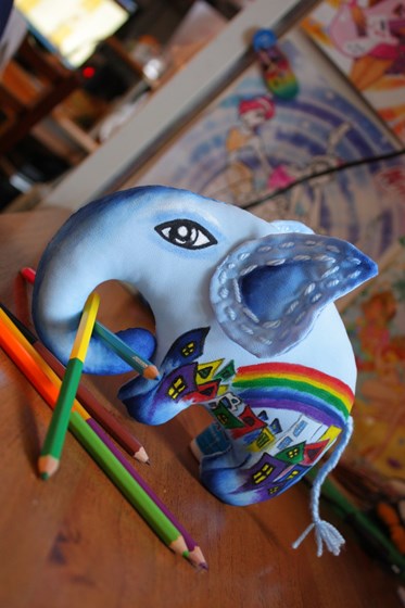  интерьерно-декоративные изделия: Слоненок