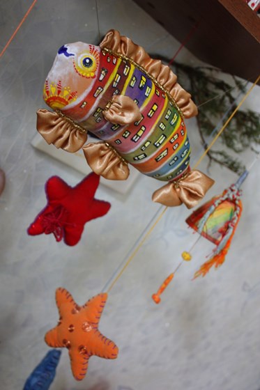  интерьерно-декоративные изделия: Рыба сказочная