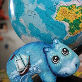  интерьерно-декоративные изделия: Путешественник