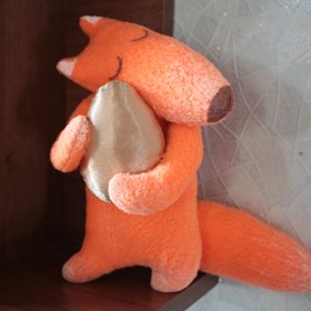  интерьерно-декоративные изделия: Лисенок